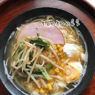 ラーメンにいろいろトッピング☆